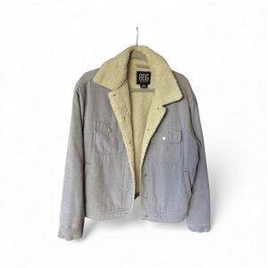 Urban Outfitters BDG Winter Light Corduroy Sherpa Lined Trucker Jacket